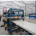 Material de construção Sandwich Panel Tile Making Machine